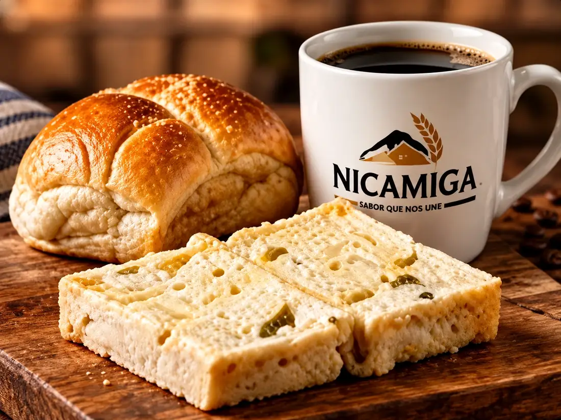 Pan con Queso y Café